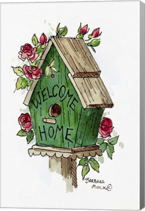 Framed Welcome Home Print