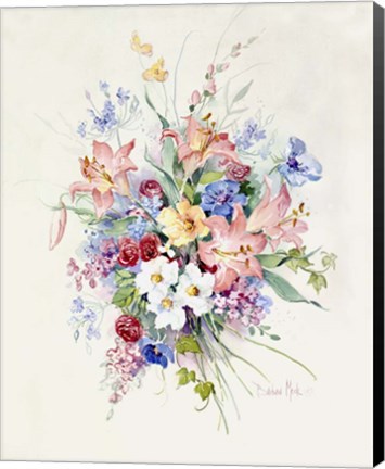 Framed Spring Bouquet Print