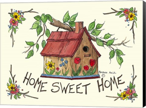 Framed Home Sweet Home Print
