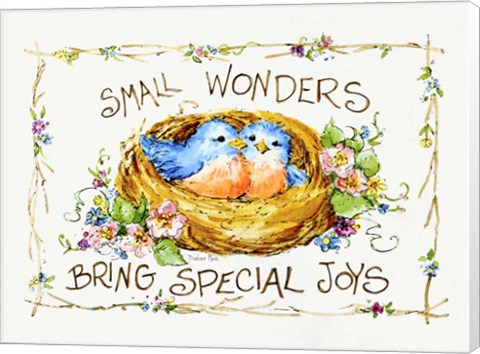 Framed Small Wonders Print