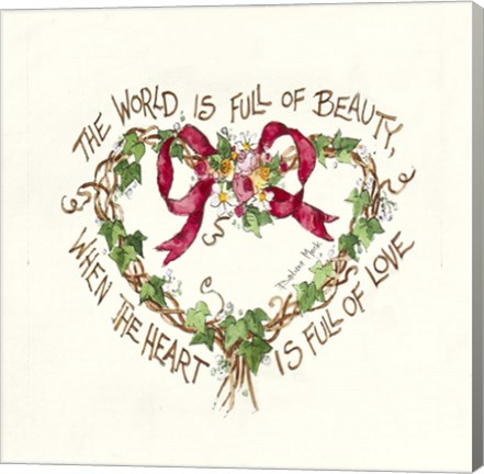 Framed World is Full of Beauty Print