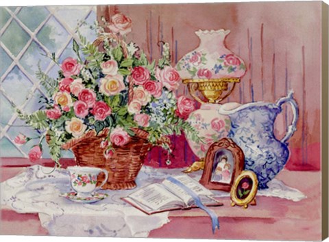 Framed Nostalgic Still Life Print