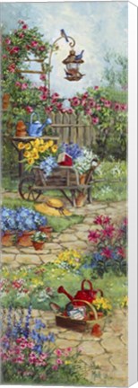 Framed Down the Garden Path 1 Print