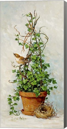 Framed Spring Nesting I Print