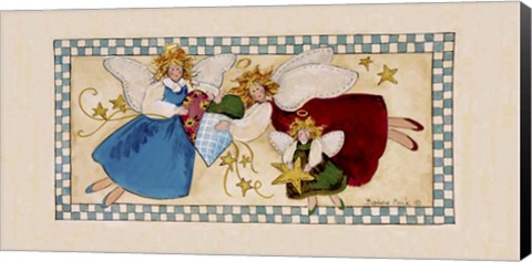 Framed Angel Trio Print