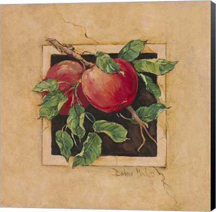 Framed Apple Square Print