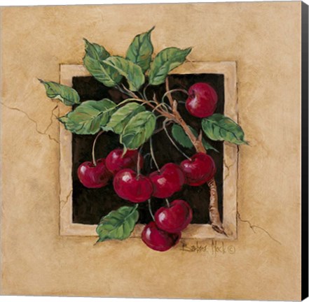 Framed Cherry Square Print