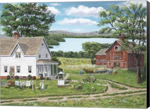 Framed Summer Memories Print