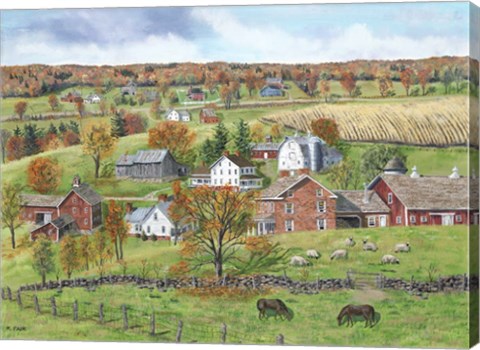 Framed High Pastures Print