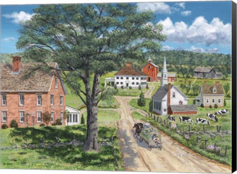 Framed Bright Summer&#39;s Day Print