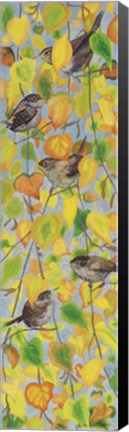 Framed Against a Silver Sky Print