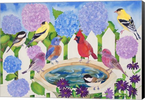 Framed Watering Hole Print
