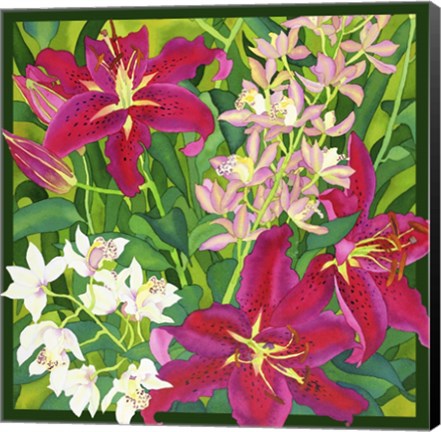 Framed Lilly Love Print