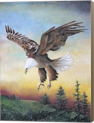 Framed Dawn Flight Print