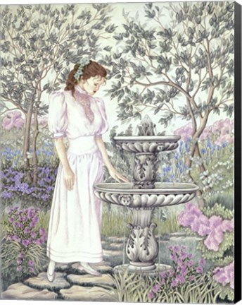 Framed Garden Path Print