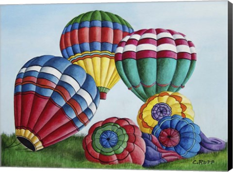 Framed Going UP Print