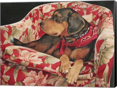 Framed Just Hanging Out Print