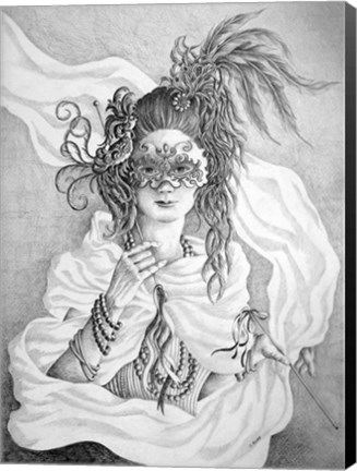 Framed Mardi Gras Print