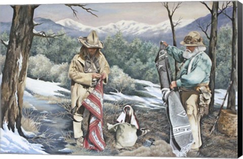 Framed Morning Chores Print