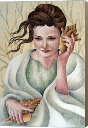 Framed Ocean Music Print