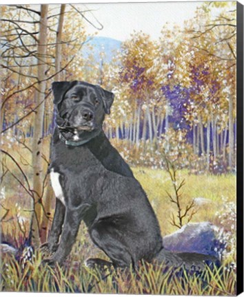 Framed Waiting Print