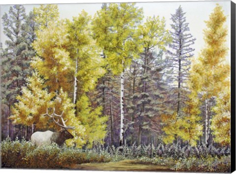 Framed Autumn Begins Print