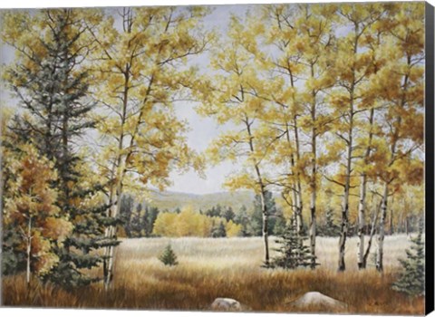 Framed Fall Meadow Print