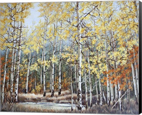 Framed New Aspen Grove Print