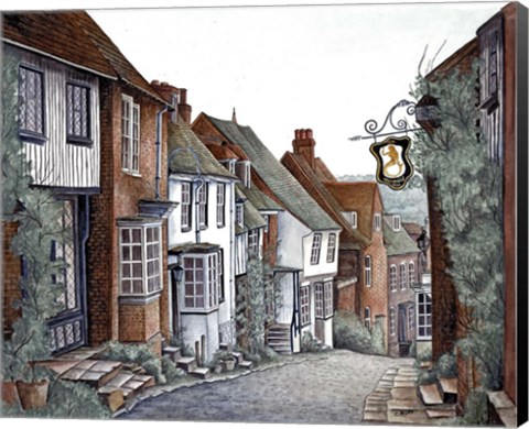 Framed Rye, England Print