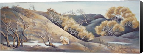 Framed Sunrise on the Dunes Print