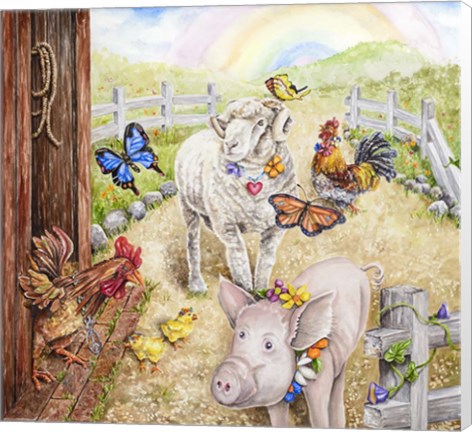 Framed Summer of Love Print