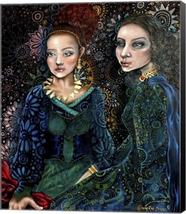 Framed Wallflower Muses Print