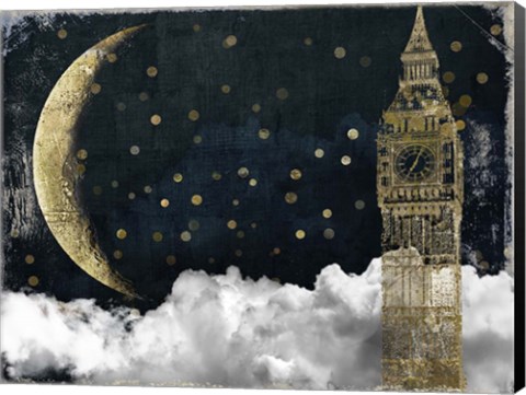 Framed Cloud Cities London Print