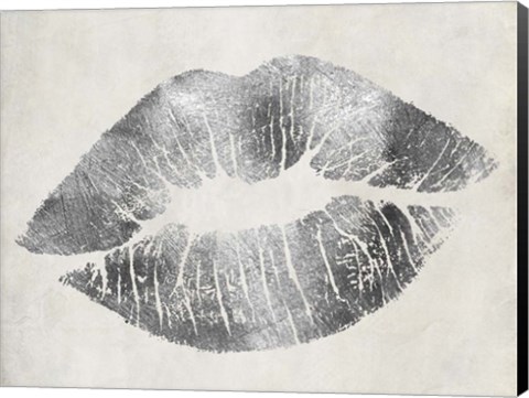 Framed Hollywood Kiss Silver Print