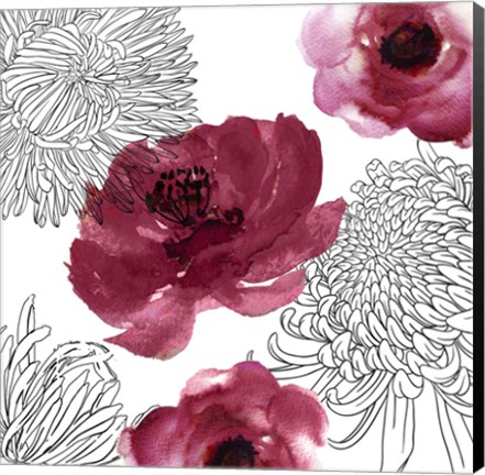 Framed Cinnabar I Print