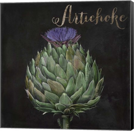 Framed Medley Artichoke Print