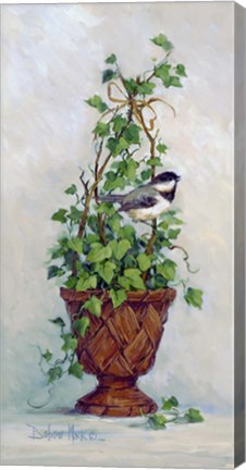 Framed Ivy Topiary I Print