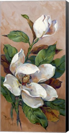 Framed Magnolia Accents II Print