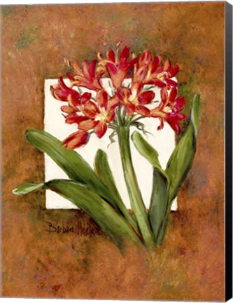 Framed Tropical Squares 2 Print