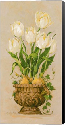 Framed Bulbs in Bloom I Print