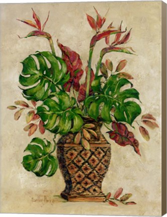 Framed Exotic Bouquet Print