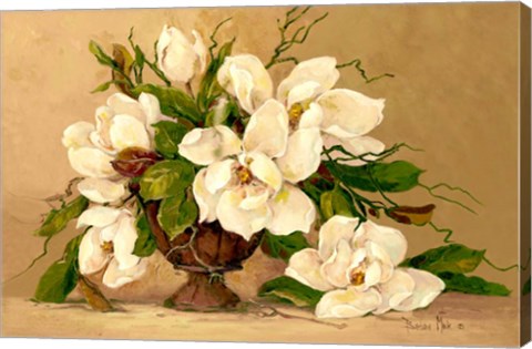 Framed Southern Magnolias Print