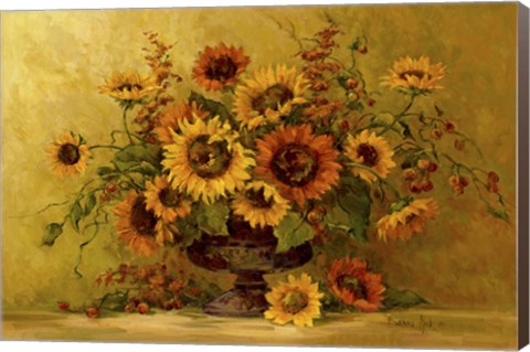 Framed Sunflower Sunset Print