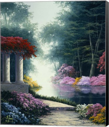 Framed Full Bloom Print