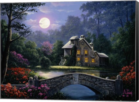 Framed Peaceful Retreat Print