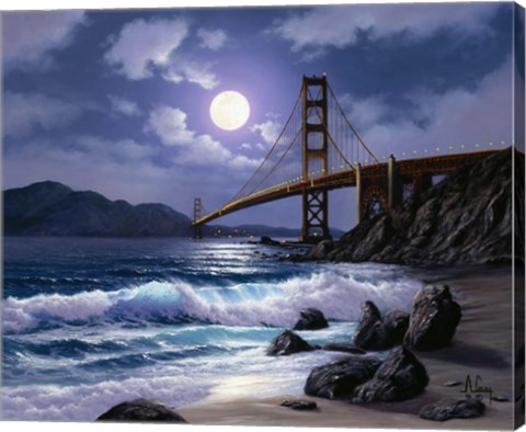 Framed Golden Gate Print
