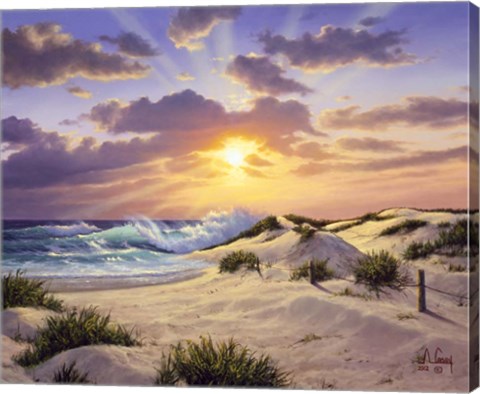 Framed Sand Dunes Print