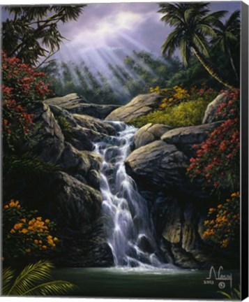 Framed Waterfall Print