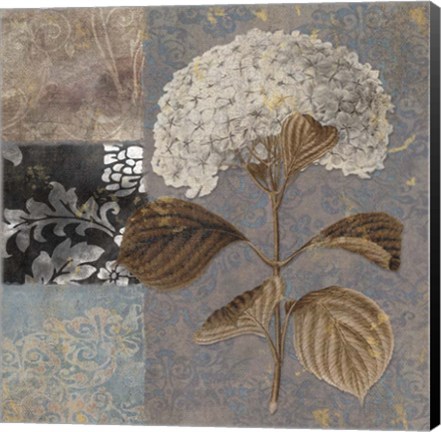 Framed Cocoa &amp; Blue II Print