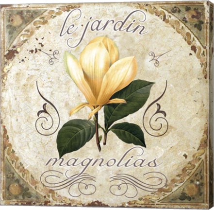 Framed Le Jardin III Print